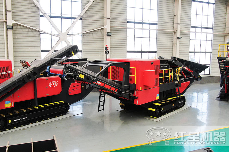 移动式小型建筑垃圾破碎机图片