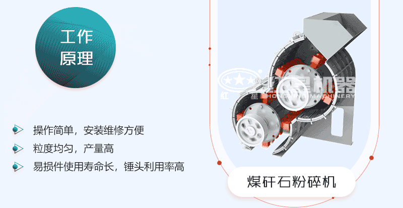 煤矸石粉碎机的工作原理 澳门庄闲游戏
